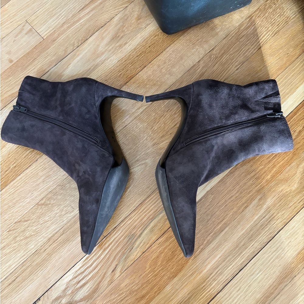 Jildor Dearan Brown Suede Boots - Picture 3 of 7